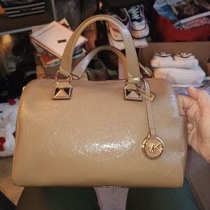 Michael Kors Tan Satchel
